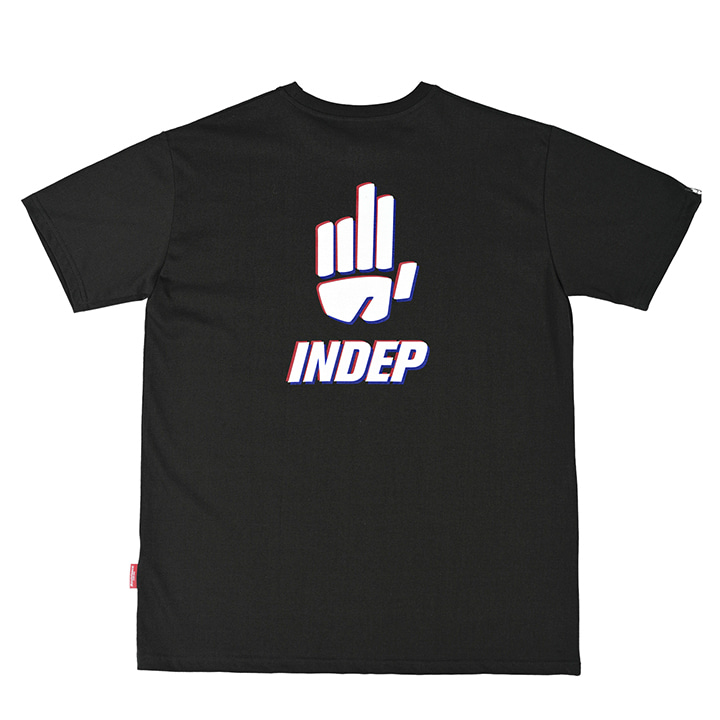 Indep Big Symbol Black T-shirt